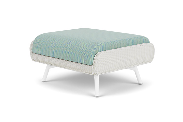 Lloyd Flanders™ Essence Ottoman - Matte White
