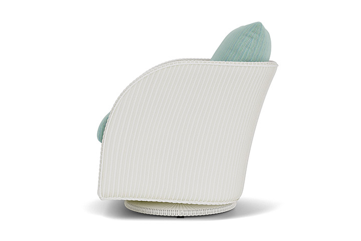 Lloyd Flanders™ Essence Swivel Glider Lounge Chair - Matte White