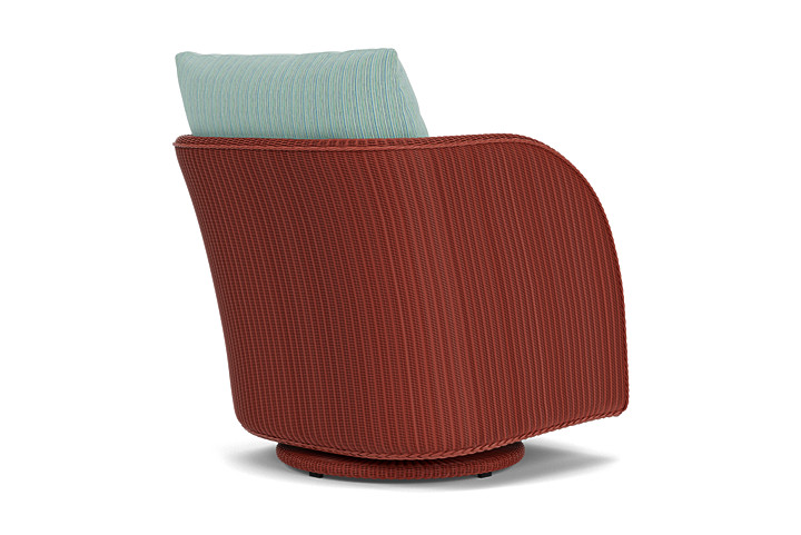 Lloyd Flanders™ Essence Swivel Glider Lounge Chair - Terracotta