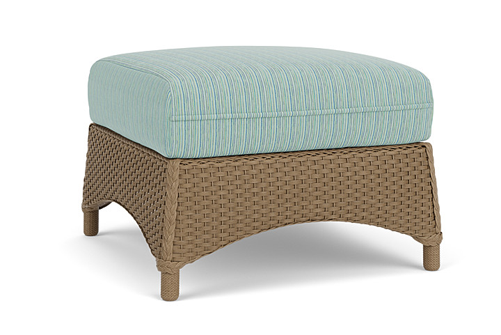 Lloyd Flanders™ Mandalay Ottoman  - Fawn
