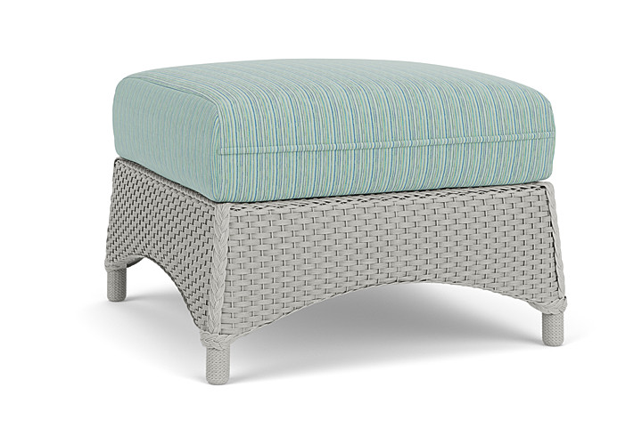 Lloyd Flanders™ Mandalay Ottoman  - Platinum
