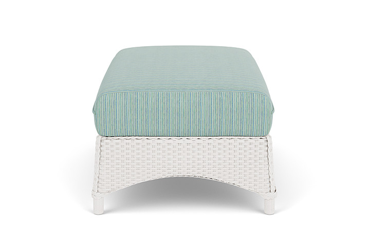 Lloyd Flanders™ Mandalay Large Ottoman - White