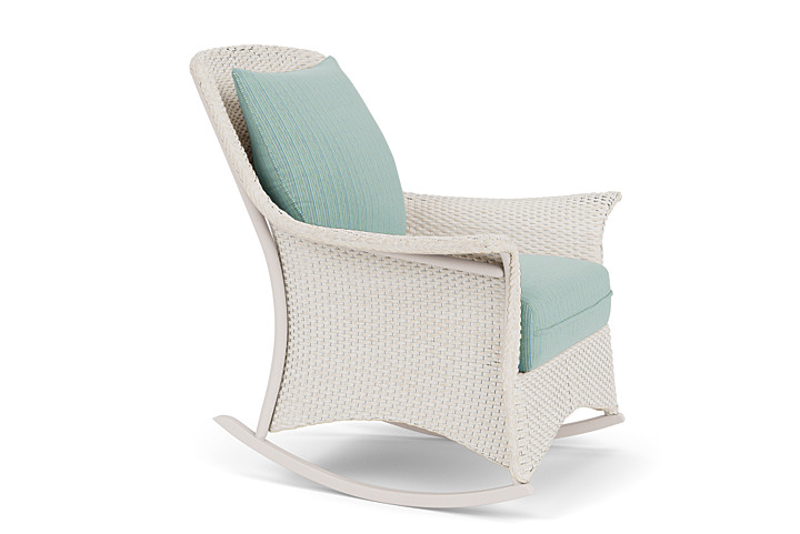 Lloyd Flanders™ Mandalay Lounge Rocker - Antique White