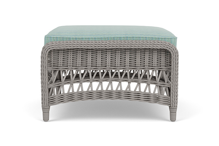 Lloyd Flanders™ Mackinac Ottoman - Unearth Dew