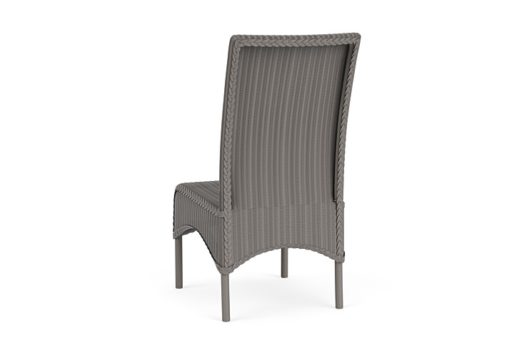 Lloyd Flanders™ Loom High Back Armless Dining Chair - Pewter