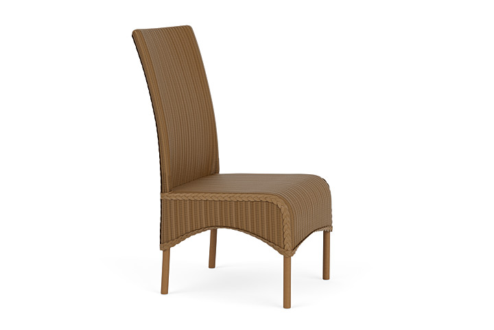 Lloyd Flanders™ Loom High Back Armless Dining Chair - Hickory