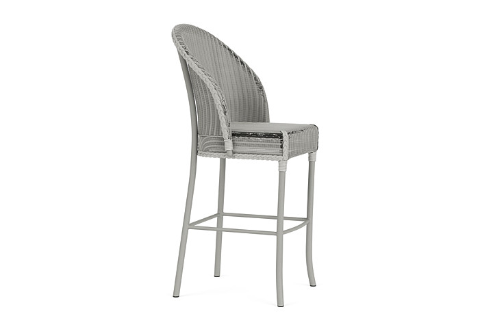 Lloyd Flanders™ Loom Bar Stool - Platinum
