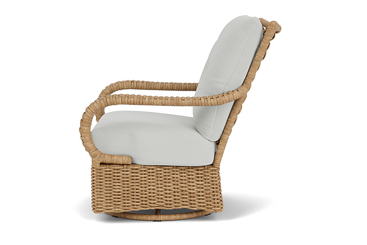 Lloyd Flanders™ Magnolia Swivel Glider Lounge Chair - Loveboat Mint