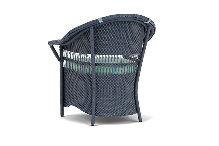 Lloyd Flanders™ Nantucket Dining Armchair - Denim Blue