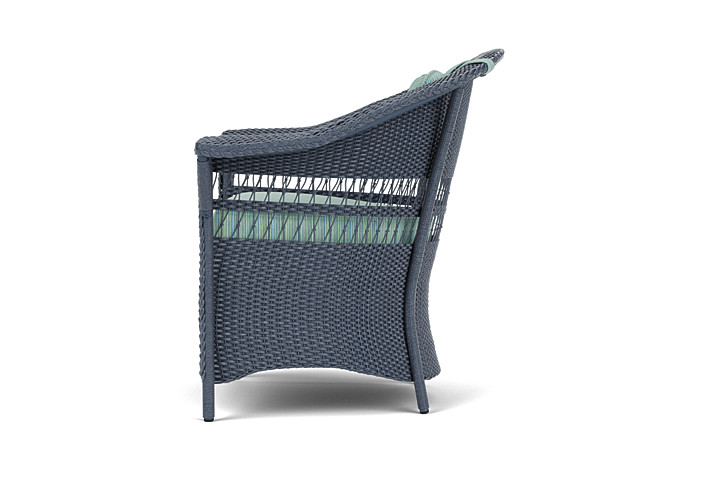 Lloyd Flanders™ Nantucket Dining Armchair - Denim Blue