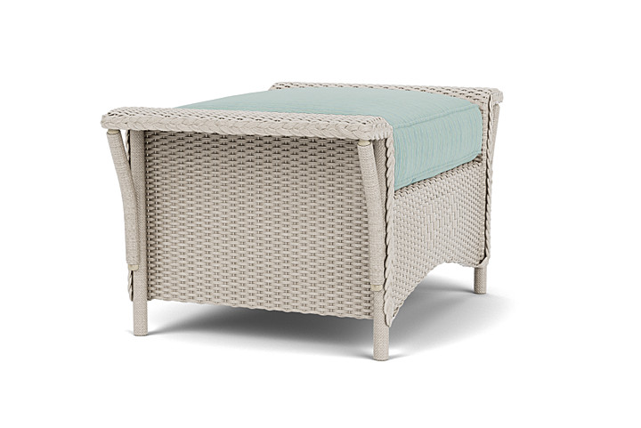Lloyd Flanders™ Nantucket Ottoman  - Linen
