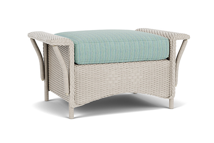 Lloyd Flanders™ Nantucket Ottoman  - Linen
