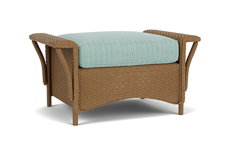 Lloyd Flanders™ Nantucket Ottoman  - Hickory