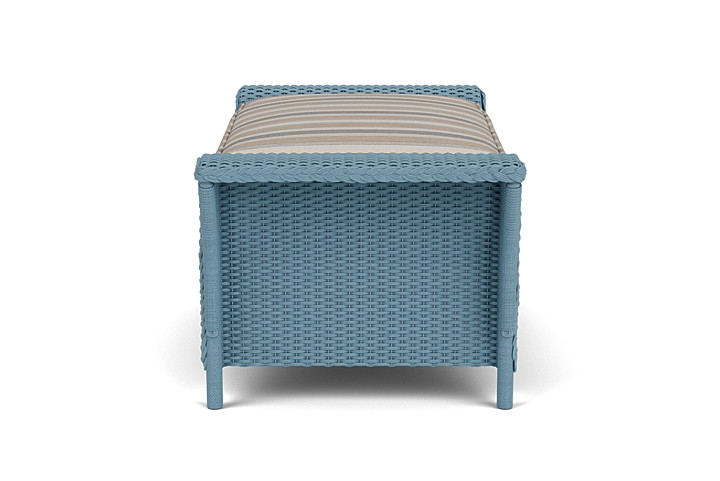 Lloyd Flanders™ Nantucket Large Ottoman - Stillwater
