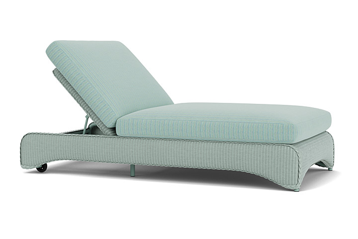 Lloyd Flanders™ Loom Double Chaise - Sea Glass