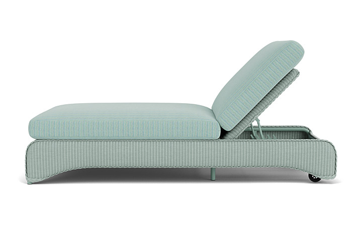 Lloyd Flanders™ Loom Double Chaise - Sea Glass