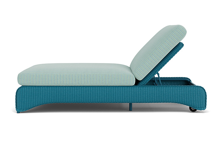 Lloyd Flanders™ Loom Double Chaise - Peacock