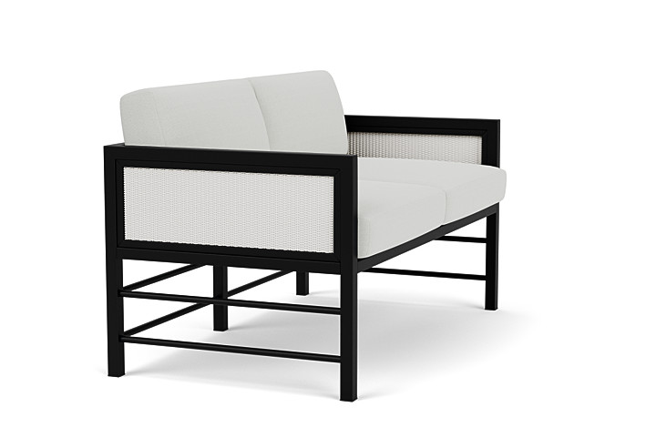 Lloyd Flanders™ Southport Loveseat - Matte White, Loveboat Mint