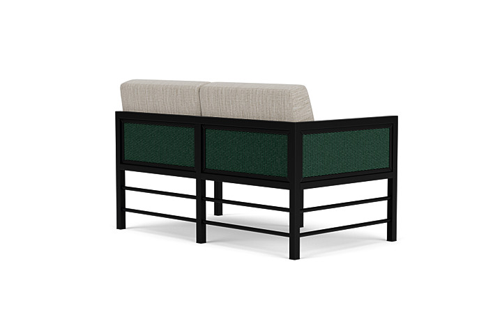 Lloyd Flanders™ Southport Right Arm Loveseat - Woodland, Callen Celadon