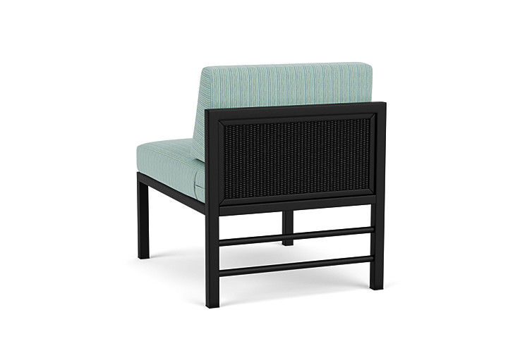 Lloyd Flanders™ Southport Armless Sectional - Ebony, Unearth Dew