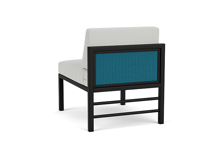 Lloyd Flanders™ Southport Armless Sectional - Peacock, Loveboat Mint