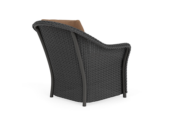 Lloyd Flanders™ Weekend Retreat Lounge Chair - Charcoal, Canvas Natural