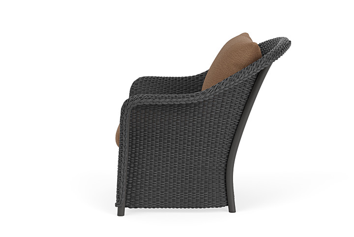 Lloyd Flanders™ Weekend Retreat Lounge Chair - Charcoal, Canvas Natural
