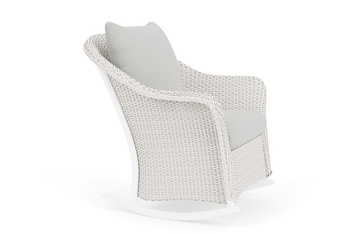 Lloyd Flanders™ Weekend Retreat Lounge Rocker - White, Loveboat Mint