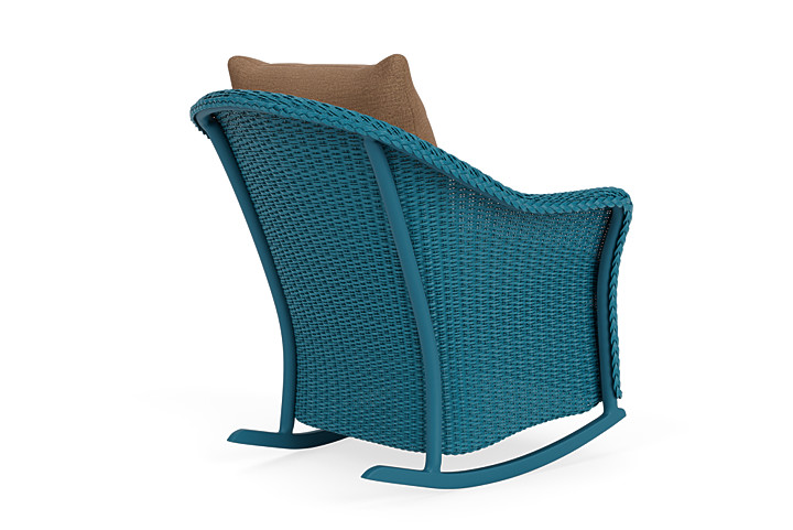Lloyd Flanders™ Weekend Retreat Lounge Rocker - Peacock, Canvas Natural