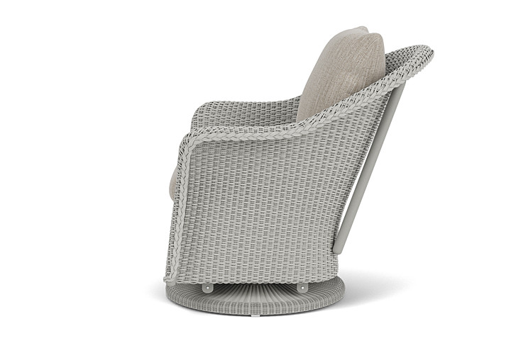 Lloyd Flanders™ Weekend Retreat Swivel Glider Lounge Chair - Platinum, Callen Celadon