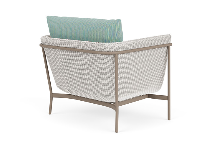 Lloyd Flanders™ Solstice Lounge Chair - White, French Beige