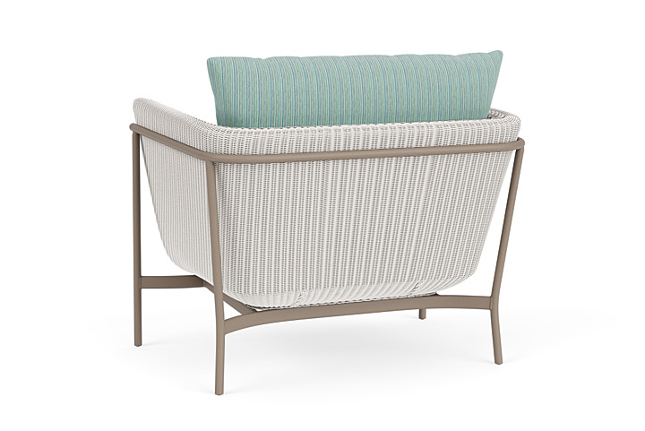 Lloyd Flanders™ Solstice Lounge Chair - White, French Beige