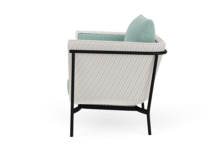 Lloyd Flanders™ Solstice Lounge Chair - White, Ebony