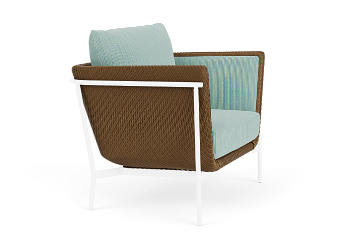Lloyd Flanders™ Solstice Lounge Chair - Hickory, White