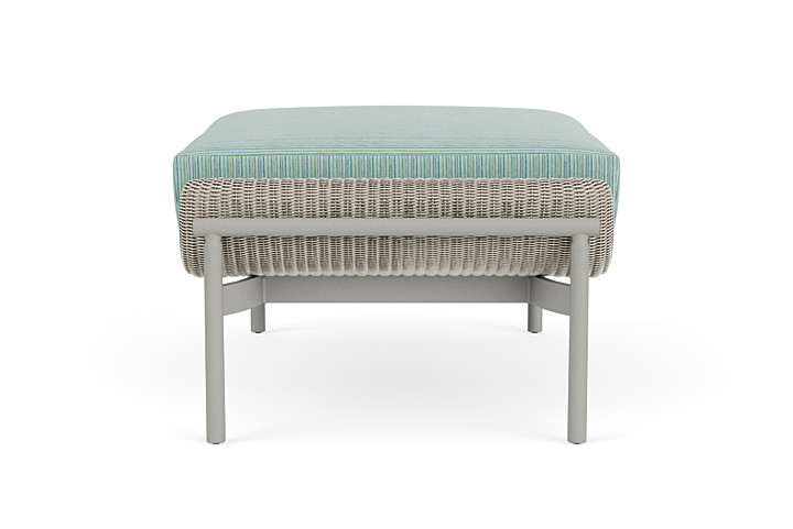 Lloyd Flanders™ Solstice Ottoman  - Linen, Platinum