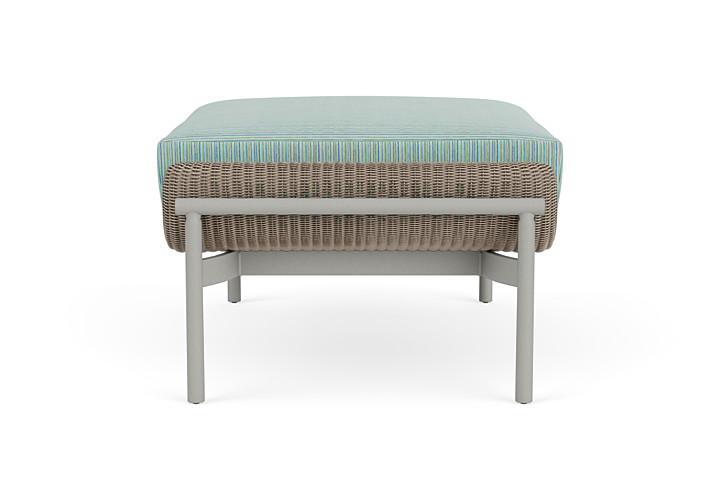 Lloyd Flanders™ Solstice Ottoman  - French Beige, Platinum