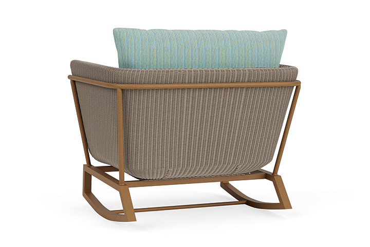 Lloyd Flanders™ Solstice Lounge Rocker - French Beige, Hickory