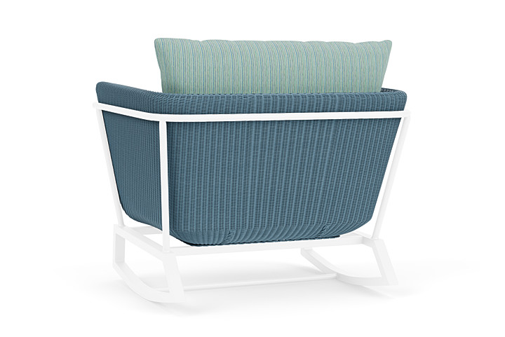 Lloyd Flanders™ Solstice Lounge Rocker - Stillwater, White