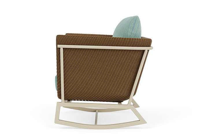 Lloyd Flanders™ Solstice Lounge Rocker - Hickory, Linen
