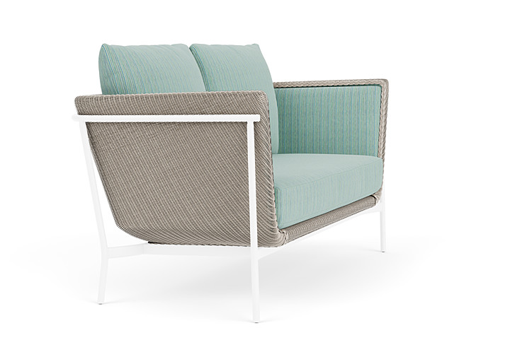Lloyd Flanders™ Solstice Loveseat  - Linen, White