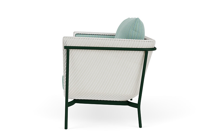 Lloyd Flanders™ Solstice Loveseat  - Matte White, Woodland