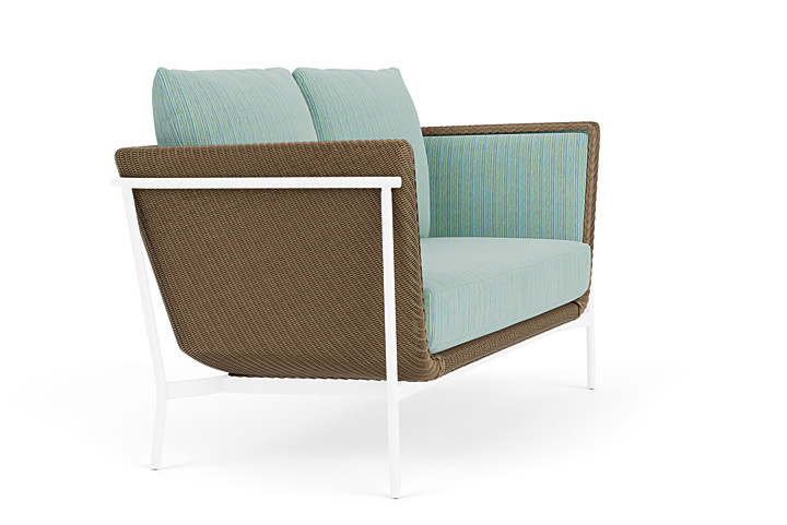 Lloyd Flanders™ Solstice Loveseat  - Fawn, White