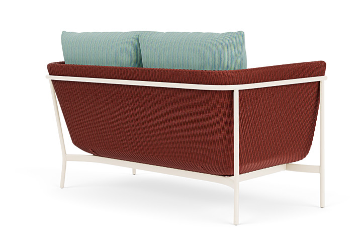Lloyd Flanders™ Solstice Loveseat  - Terracotta, Ivory