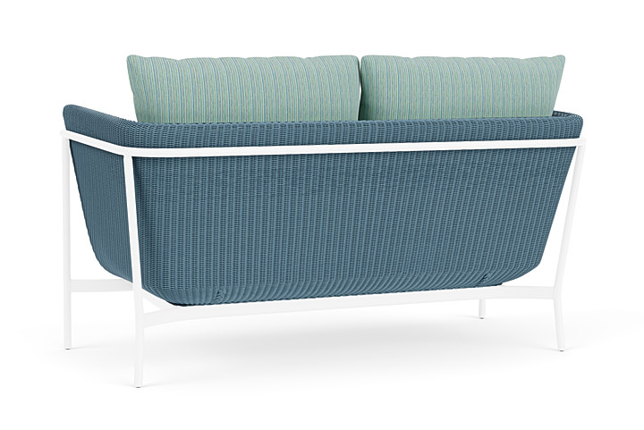 Lloyd Flanders™ Solstice Loveseat  - Stillwater, White