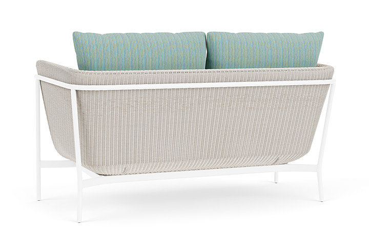Lloyd Flanders™ Solstice Loveseat  - Antique White, White