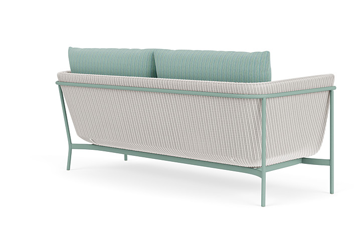 Lloyd Flanders™ Solstice Sofa  - White, Sea Glass