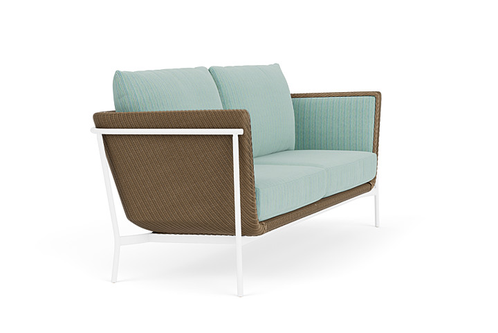Lloyd Flanders™ Solstice Sofa  - Fawn, Matte White