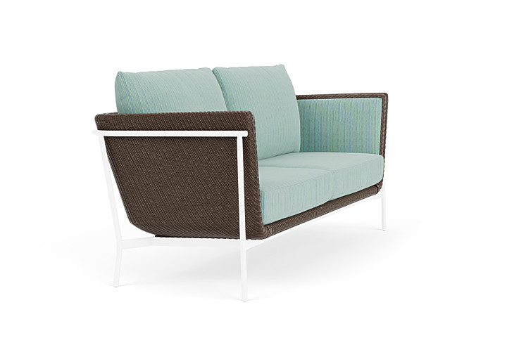 Lloyd Flanders™ Solstice Sofa  - Bark, White