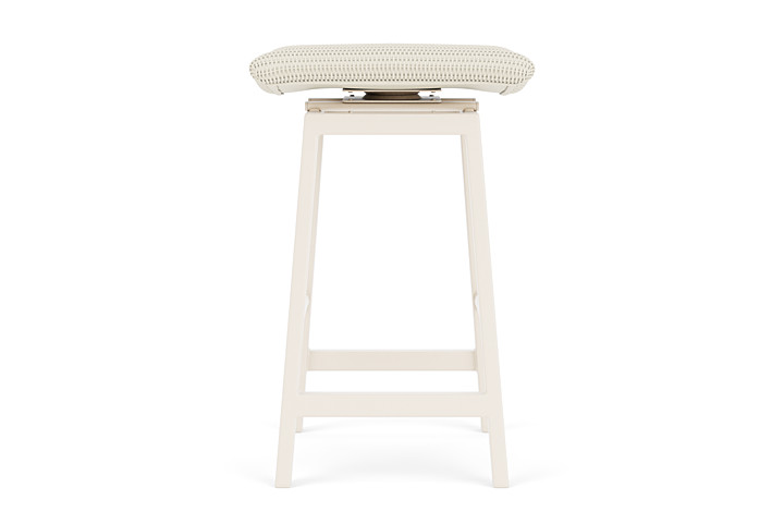 Lloyd Flanders™ Loom Swivel Bar Stool - Ivory