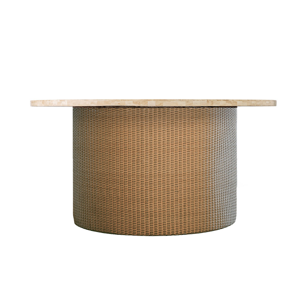 Lloyd Flanders - Loom 48" Round Fire Table